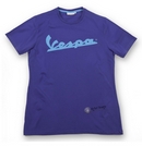 Vespa Logo Mens Purple T-Shirt  - 606229